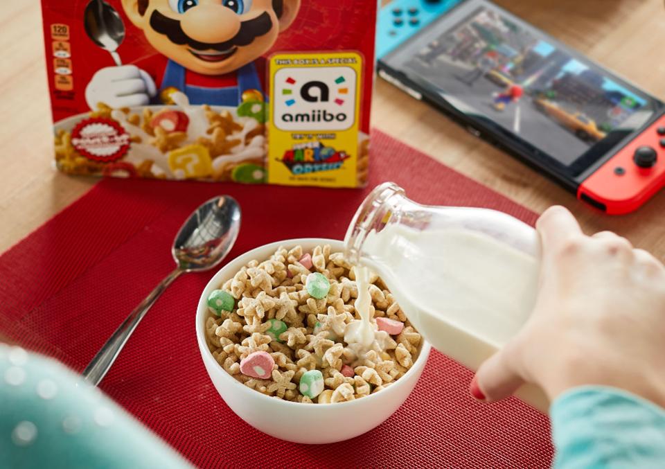 super mario cereal